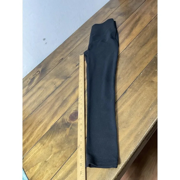 Spanx By Sara Blakely Leggings Women M Seamless Sculpt Shaping Black - Picture 10 of 10